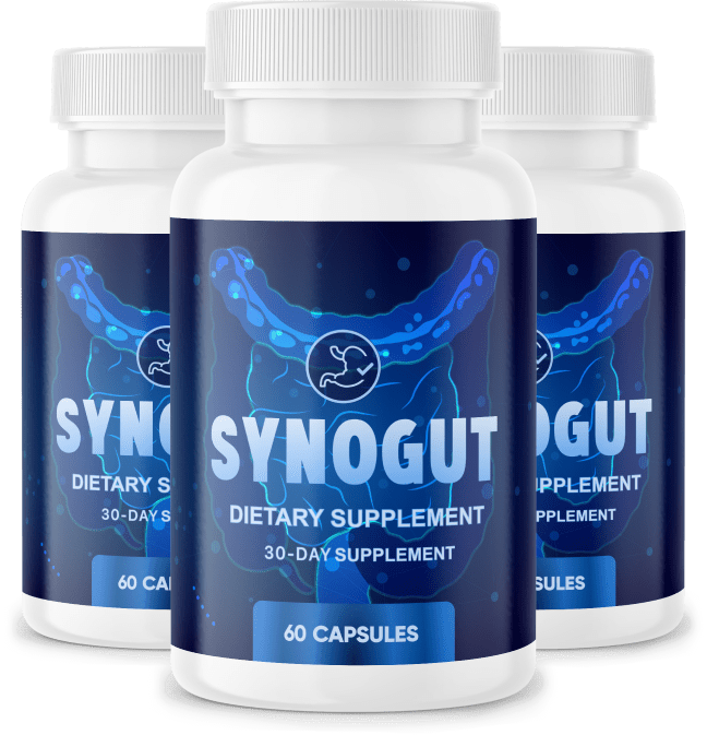 SynoGut 3 bottles